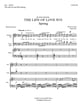 The Life of Love XVI: Spring SATB choral sheet music cover